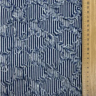 JEANS DENIM Ruffle stripes design B