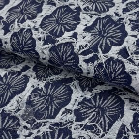 JEANS DENIM Ruffia Flowers design B