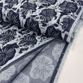 JEANS DENIM Ruffia Flowers design B