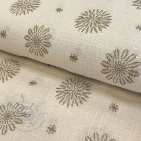 Cotton fabric EMBROIDERY Sofia design A