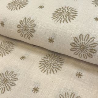 Cotton fabric EMBROIDERY Sofia design A