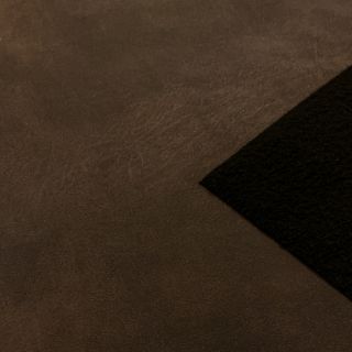 Faux leather CUIR ebene