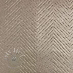 Faux leather Capiton gris