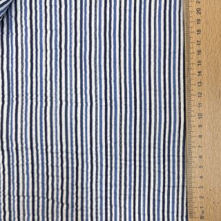 Cotton fabric QUILT Gange indigo