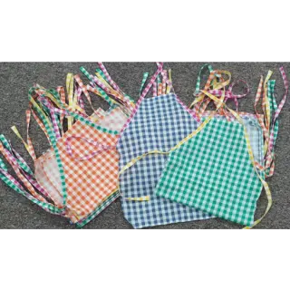 Cotton fabric Brigitte gris