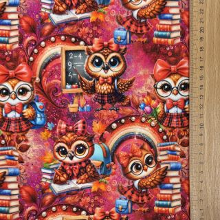 Sweat fabric Big eyes design A digital print
