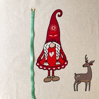 Decoration fabric Linenlook Tomto Legend PANEL