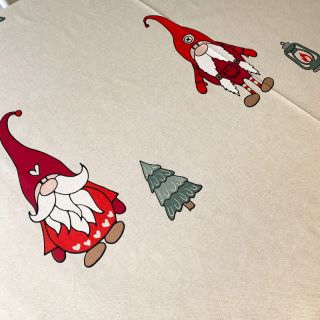 Decoration fabric Linenlook Tomto Legend PANEL