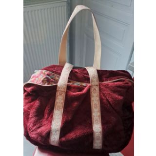 Faux fur SMOOTH bordeaux