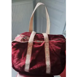Faux fur SMOOTH bordeaux