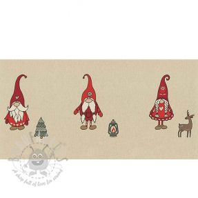 Decoration fabric Linenlook Tomto Legend PANEL