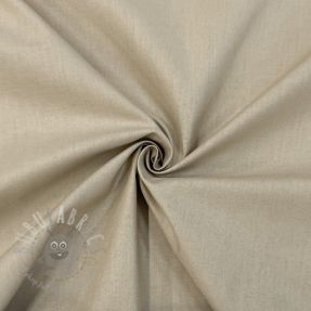 Cotton poplin light brown