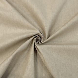 Cotton poplin light brown